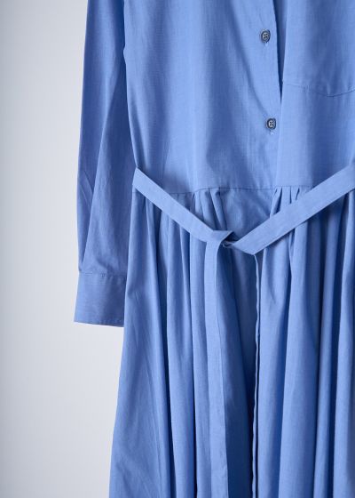 Aspesi Light blue long sleeve shirt dress