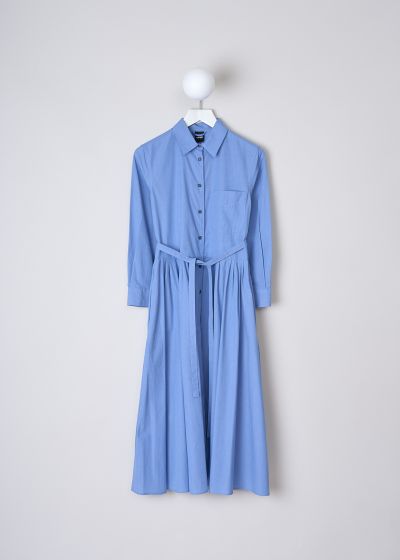 Aspesi Light blue long sleeve shirt dress photo 2