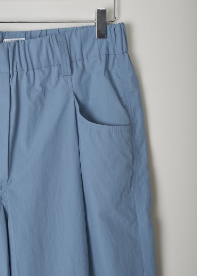 Brunello Cucinelli Light blue slip-on pants