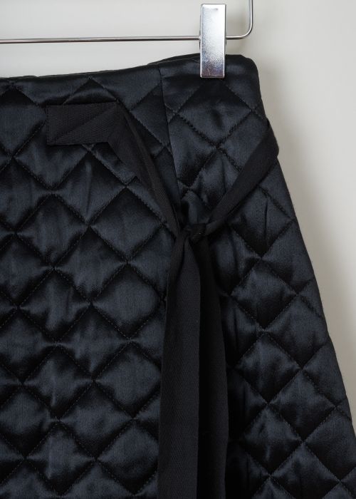 CÃ©line Quilted skirt with bow detail
