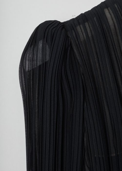 Chloé Pleated black tunic