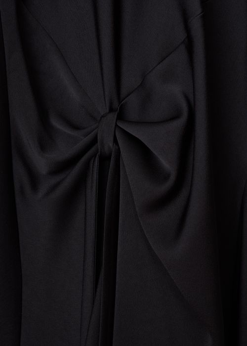 ChloÃ© Bow detail black dress
