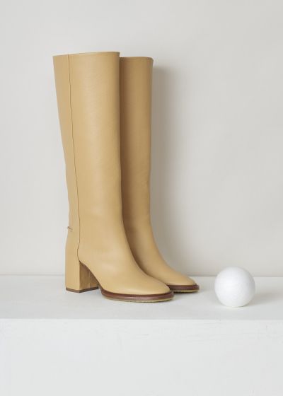 ChloÃ© Edith heeled boots in soft tan