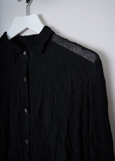 Dries van Noten Black crushed blouse