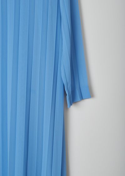 Dries van Noten Sky blue pleated Delavita dress