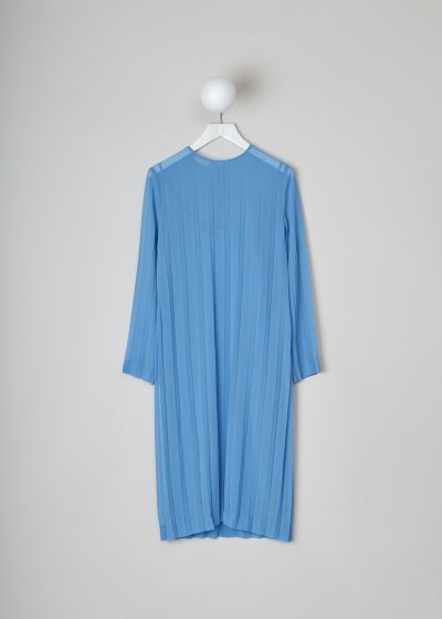 Dries van Noten Sky blue pleated Delavita dress photo 2