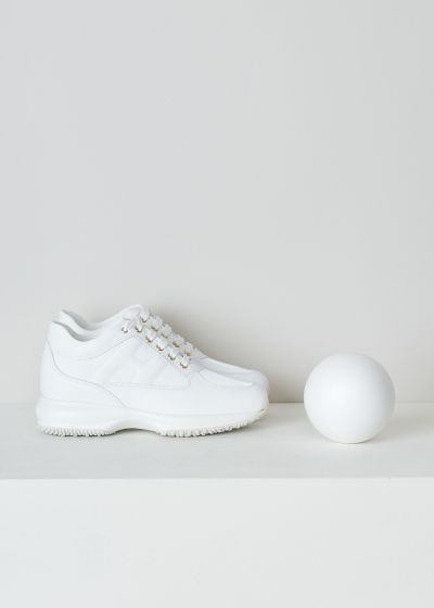 Hogan All-white interactive sneakers photo 2