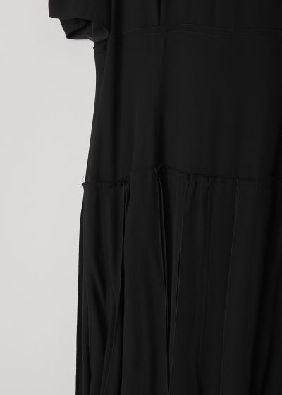 Marni Black deconstructed dress