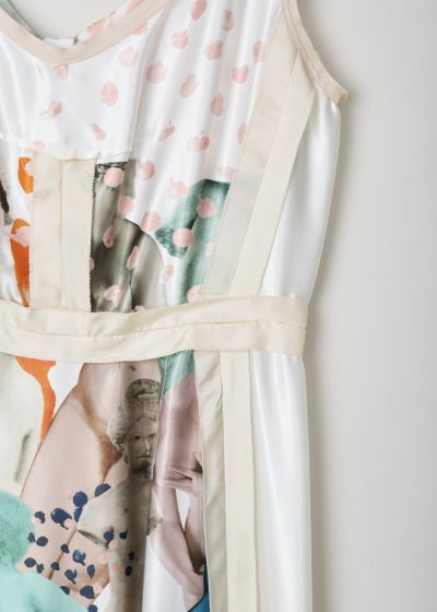 Marni White dress with abstract print