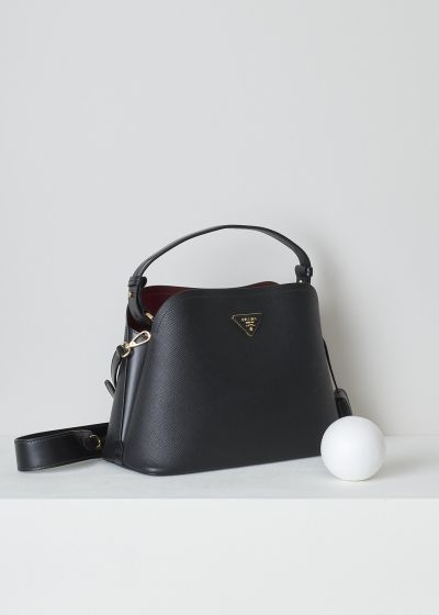 Prada Small Matinée shoulder bag in black 