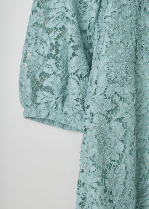 Valentino Pastel green lace dress
