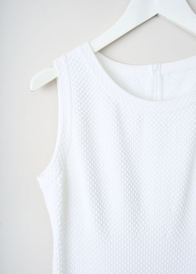 Alaïa White sleeveless dress