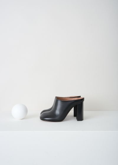 Alaïa Black leather Babylon mules photo 2