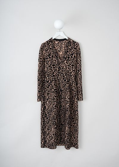 Alaïa Fitted panther-print dress photo 2