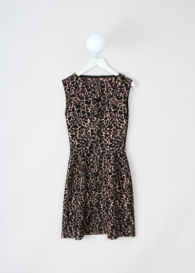 Alaïa Sleeveless panther-print dress photo 2