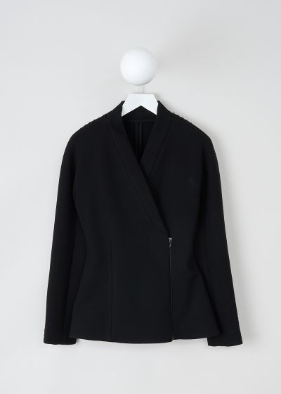 Alaïa Black embroidered cinched jacket photo 2