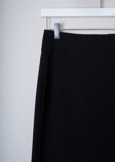 Aspesi Black midi pencil skirt 