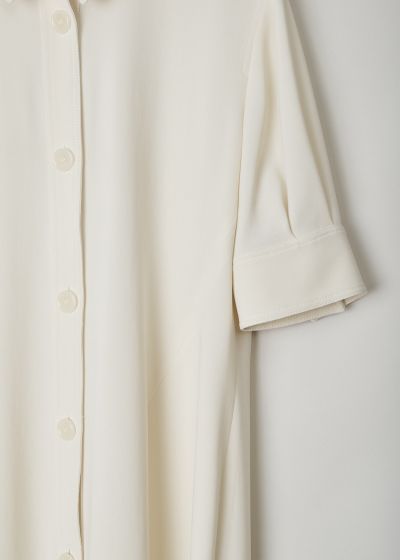Aspesi Off-white midi shirt dress