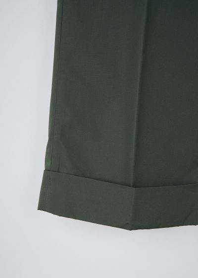 Aspesi Green straight-leg pants