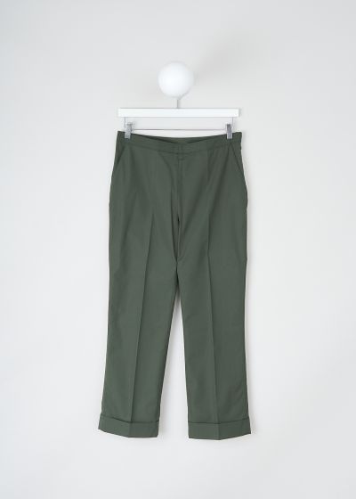 Aspesi Green straight-leg pants photo 2