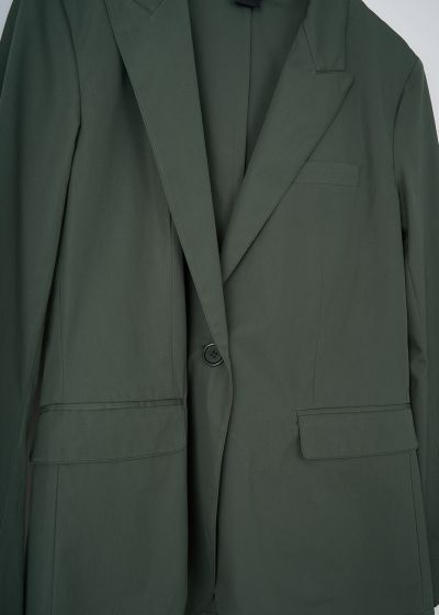 Aspesi Green single-breasted blazer