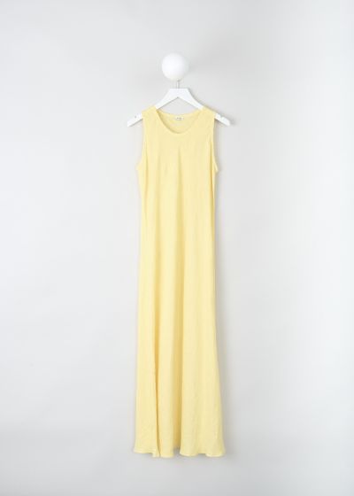 Aspesi Sleeveless yellow maxi dress photo 2