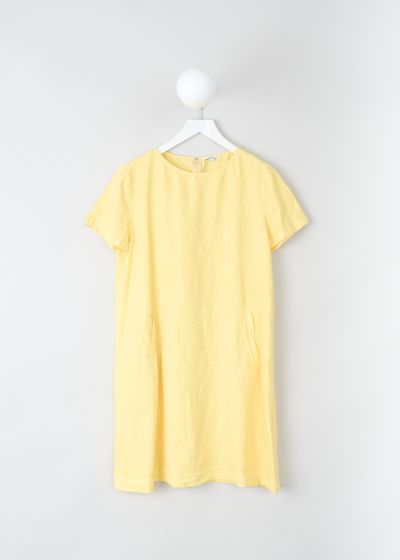 Aspesi Short yellow A-line dress photo 2