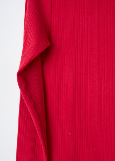 Closed Red boat neck top