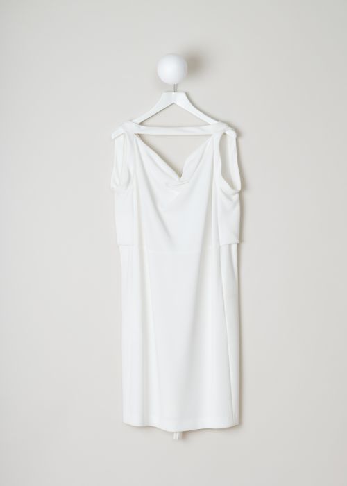 Balenciaga Shift dress with a draped neckline  photo 2