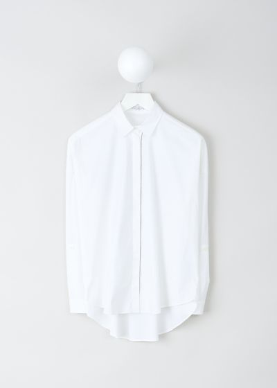 Brunello Cucinelli White blouse with monili decorated placket  photo 2