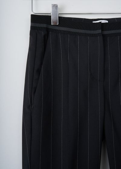 Brunello Cucinelli Black pinstripe pants