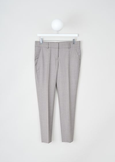 Brunello Cucinelli Low-rise heather grey pants photo 2