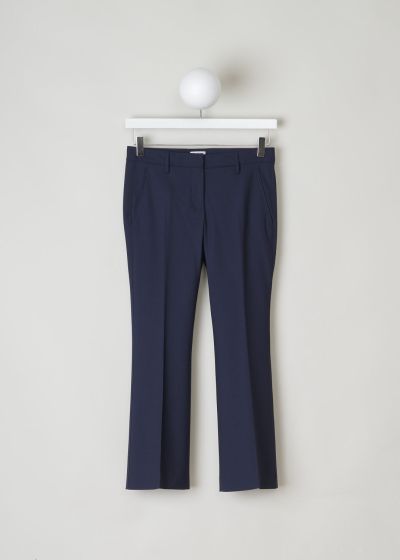 Brunello Cucinelli Navy blue straight leg trousers  photo 2