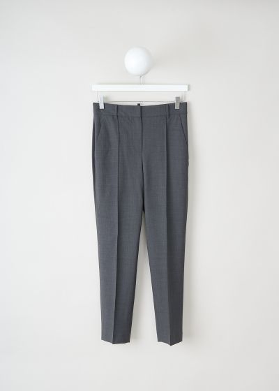 Brunello Cucinelli Grey mid-rise pants photo 2