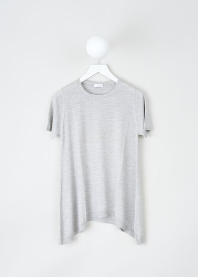 Brunello Cucinelli Heather grey A-line top photo 2