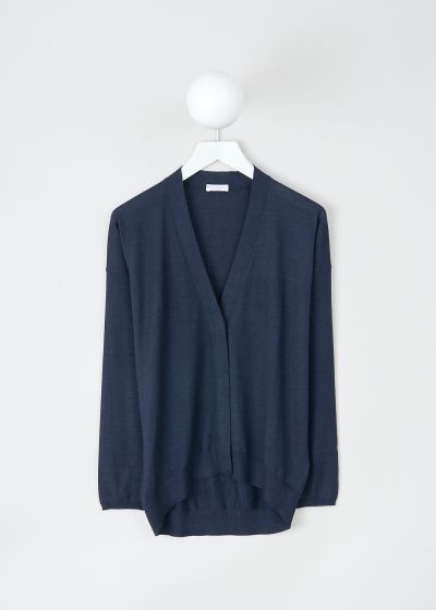 Brunello Cucinelli Dark blue cashmere-blend cardigan  photo 2