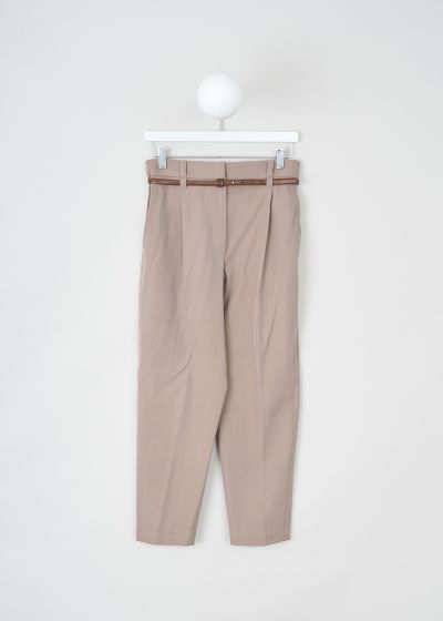 Brunello Cucinelli Brown pants with tapered legs photo 2