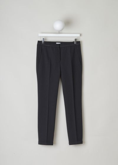 Brunello Cucinelli Dark grey trousers with partially elasticated waistband  photo 2