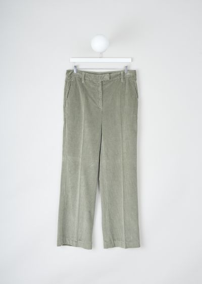 Brunello Cucinelli Sage green corduroy pants photo 2