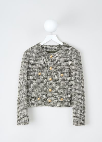 Celine Mottled green tweed jacket  photo 2