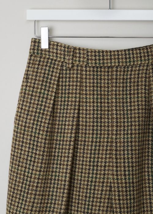 Celine Multicolored houndstooth pants