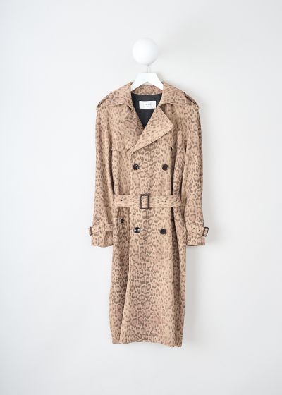 Celine Leopard-print trench coat photo 2