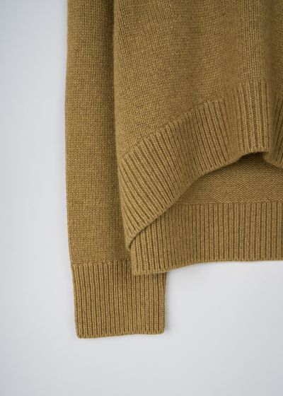 Céline Ochre yellow knit sweater