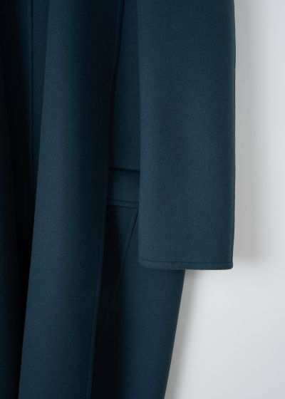 Céline Oversized teal blue cashmere coat