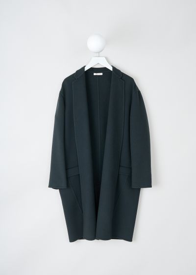 Céline  Oversized dark green cashmere coat photo 2