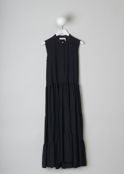 Chloé Tiered sleeveless dress with embroidered detailing photo 2