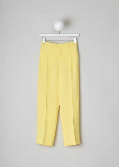Chloé Radiant yellow classic silk pants photo 2
