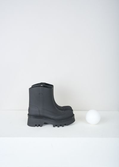 Chloé Short black rain boots photo 2