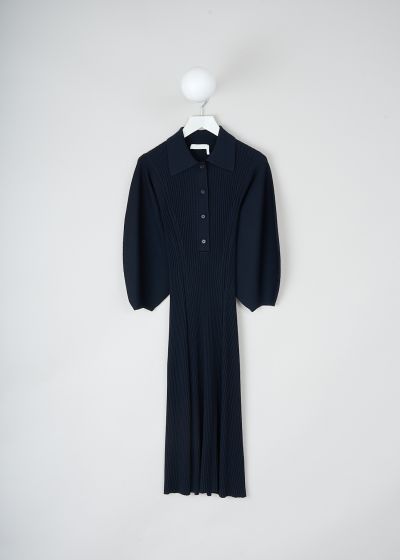 Chloé Iconic Navy fitted dress photo 2