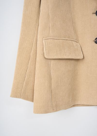 Chloé Pearl beige corduroy jacket